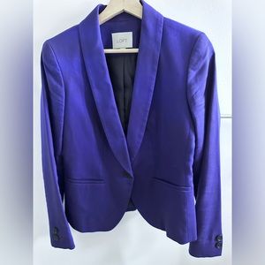 LOFT blazer in purple